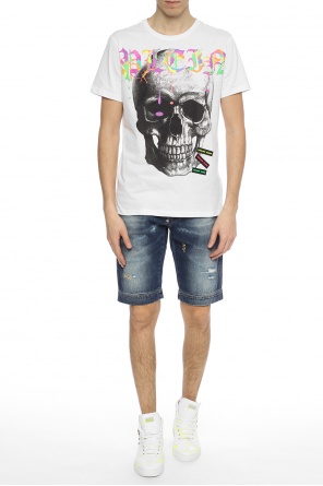 Skull motif t-shirt, zdjęcie 2 Skull motif t-shirt od Philipp Plein